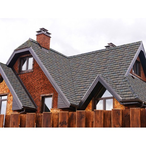 Гибкая многослойная черепица ТЕХНОНИКОЛЬ SHINGLAS Континент, Европа, 1,5 кв.м