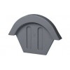 Торцевая заглушка VILPE TIILI для цементно-песчаной черепицы, темно-серый 23