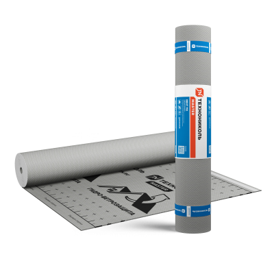 Гидро-ветрозащитная диффузионная мембрана МАСТЕР ВЕНТ ТЕХНОНИКОЛЬ 110 г/м2, 50*1,5 м Гидро-ветрозащитная диффузионная мембрана МАСТЕР ВЕНТ ТЕХНОНИКОЛЬ 110 г/м2, 50*1,5 м