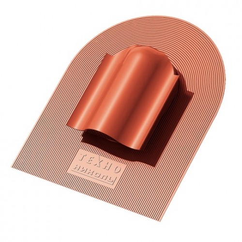 Вентиль кровельный ТехноНИКОЛЬ КТВ для гибкой черепицы, красный