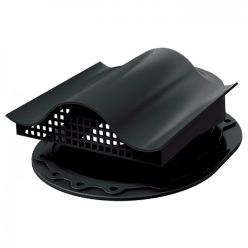 Вентиль кровельный ТехноНИКОЛЬ SKAT для гибкой и фальцевой кровли, черный