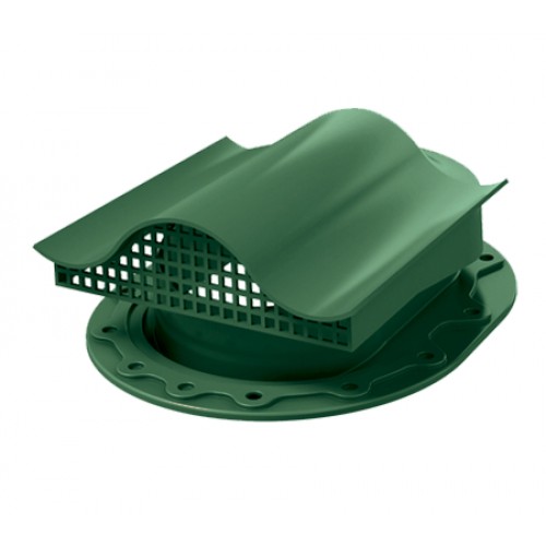 Вентиль кровельный ТехноНИКОЛЬ SKAT для гибкой и фальцевой кровли, зеленый