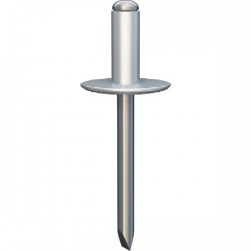 Заклепка вытяжная TERMOCLIP А/А2 D11 с увеличенным бортиком, 5x16 мм