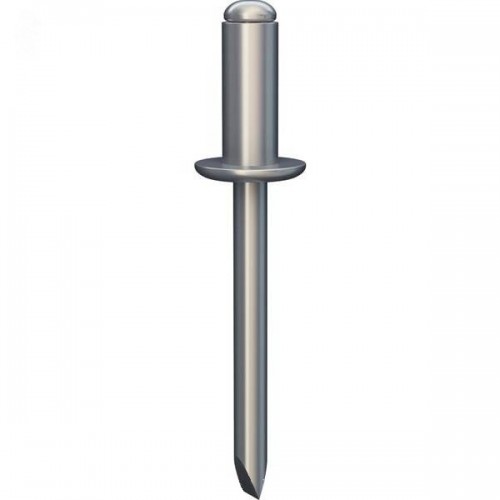 Заклепка вытяжная TERMOCLIP А2/А2 со стандартным бортиком, 3x8 мм