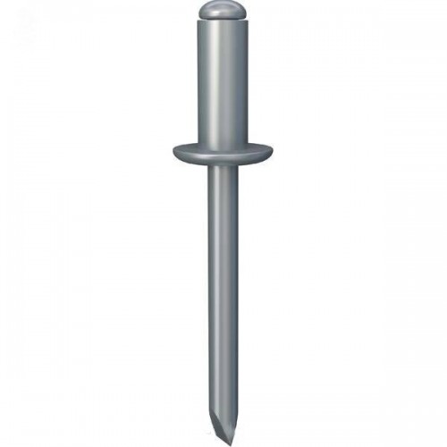 Заклепка вытяжная TERMOCLIP УС/УС со стандартным бортиком, 4,8x8 мм