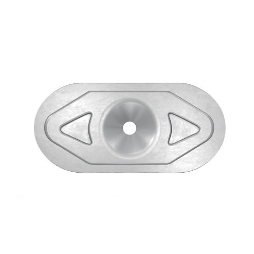 Овальный тарельчатый держатель TERMOCLIP 3C (уп. 400шт.)