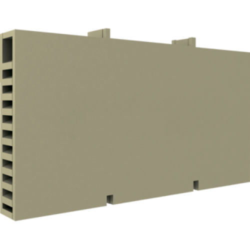 Вентиляционная коробочка TERMOCLIP 115*60*12 мм, слоновая кость