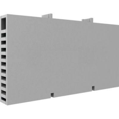 Вентиляционная коробочка с воздушным лабиринтом TERMOCLIP 115*60*12,5 мм, серый
