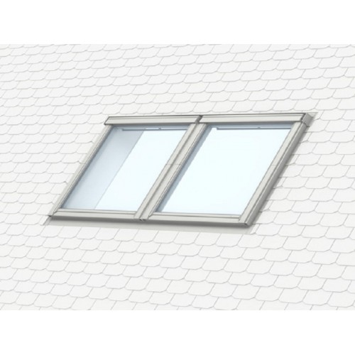 Комби-оклад для плоской кровли VELUX EKS PK08 2021M, 940*1400 мм