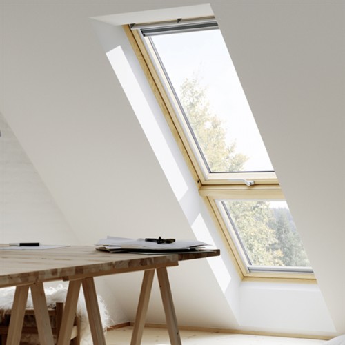 VELUX GIL SK34 3070, 1140*920 мм - дополнительный нижний оконный элемент для комбинации с мансардными окнами VELUX серии PREMIUM