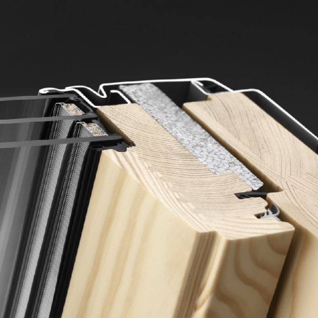 VELUX GGL PK08 3086 - мансардное окно с двухкамерным стеклопакетом ...