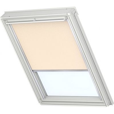 VELUX RFL PK06 1086S - рулонная штора бежевая на направляющих, 940*1180 мм