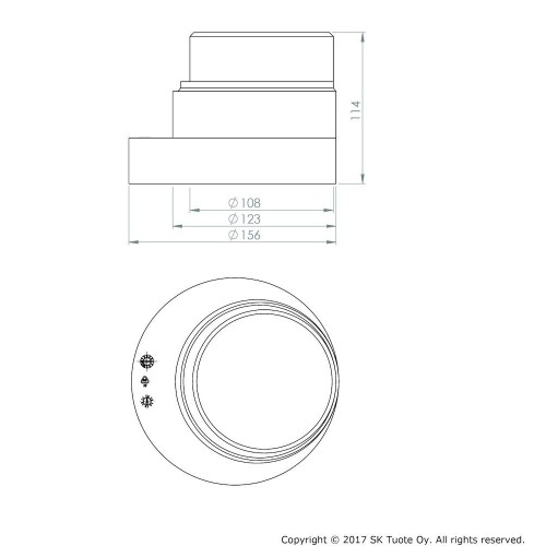 Купить адаптер VILPE для вентиля KTV в Москве, цена, фото, характеристики. ТОНЭКО