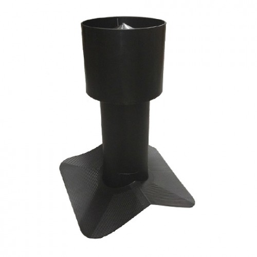 Дефлектор коньковый VILPE ALIPAI – 160 мм, RR 33 – черный