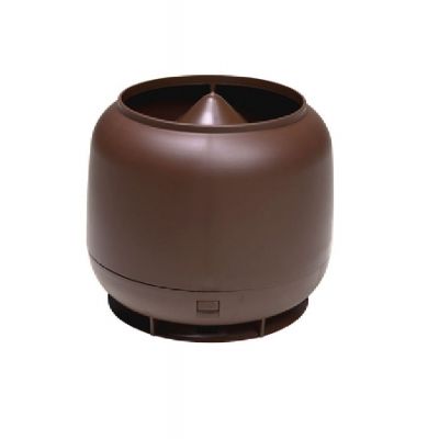 Колпак-дефлектор Vilpe D160, RR 887 – коричневый шоколад