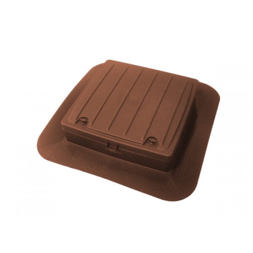 Технический (пожарный) люк VILPE HUOPA, RR 750 – терракот