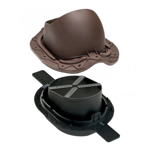 Проходной элемент VILPE MUOTOKATE 2K, RR 32 – темно-коричневый