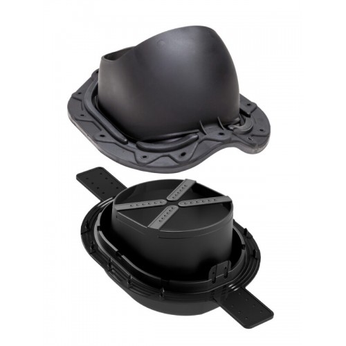 Проходной элемент VILPE MUOTOKATE 2K, RR 33 – черный