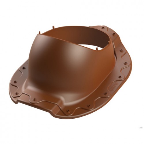 Проходной элемент VILPE AALTO 2K для металлочерепицы с профилем Adamante, RR 750 – терракот