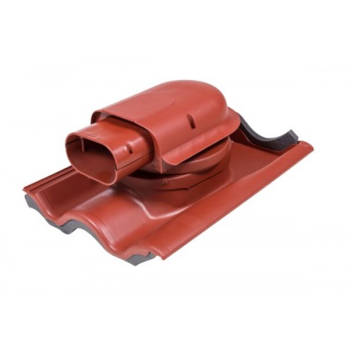 Проходной элемент VILPE SOLAR TIILI, RR 29 – красный