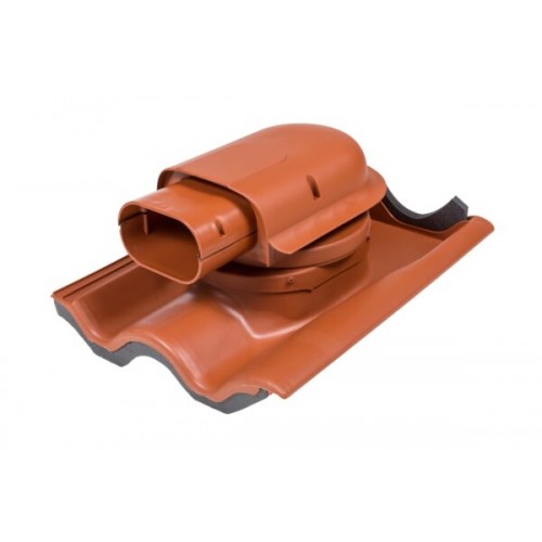 Проходной элемент VILPE SOLAR TIILI, RR 750 – терракот