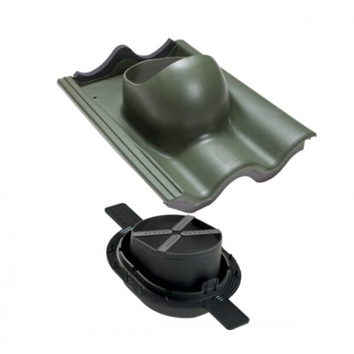 Проходной элемент VILPE TIILI 2K, RR 11 – темно-зеленый