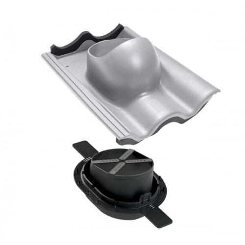 Проходной элемент VILPE TIILI 2K, RR 21 – светло-серый