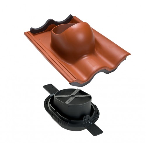 Проходной элемент VILPE TIILI 2K, RR 750 – терракот