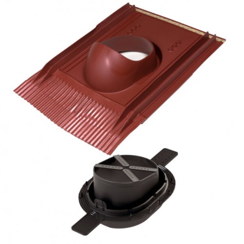 Проходной элемент VILPE UNIVERSAL 2K, RR 29 – красный