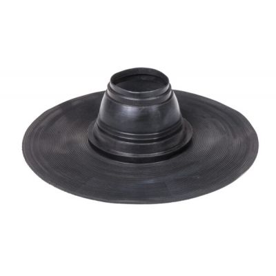 Резиновый уплотнитель VILPE FELT-ROOFSEAL No4.5, 130-140 мм, черный
