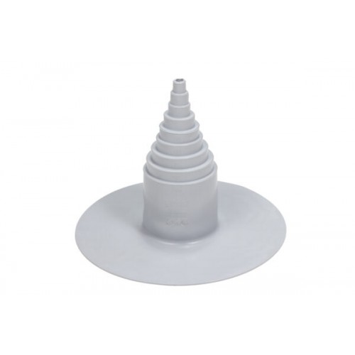 Уплотнитель VILPE ПВХ 12 -100 мм, светло-серый