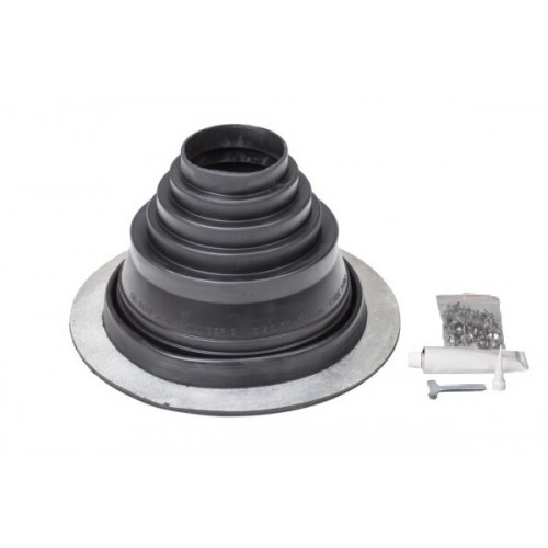 Резиновый уплотнитель VILPE ROOFSEAL-2 75-150 мм, черный, комплект