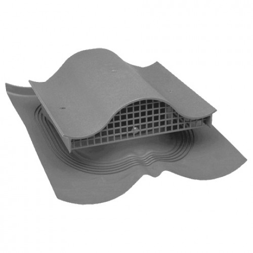 Вентиль VILPE DECRA KTV без адаптера, RR 23 – серый графит