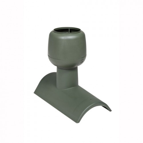 Вентиль коньковый VILPE H-T ALIPAI для черепичной кровли, RR 11 – темно-зеленый