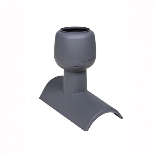 Вентиль коньковый VILPE H-T ALIPAI для черепичной кровли, RR 23 – серый графит