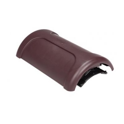 Вентиль коньковый VILPE PELTI KTV/HARJA для металлических кровель, RR 887– коричневый шоколад