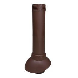 Вентиляционный выход Vilpe 110/500, RR 887– коричневый шоколад