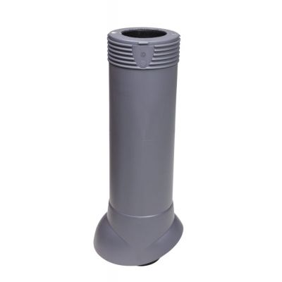 Изолированный вентиляционный выход Vilpe 110/ИЗ/500, RR 23 – серый графит