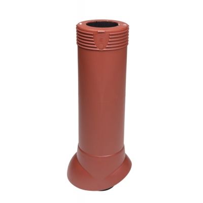 Изолированный вентиляционный выход Vilpe 110/ИЗ/500, RR 29 – красный