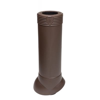 Изолированный вентиляционный выход Vilpe 110/ИЗ/500, RR 32 – темно-коричневый
