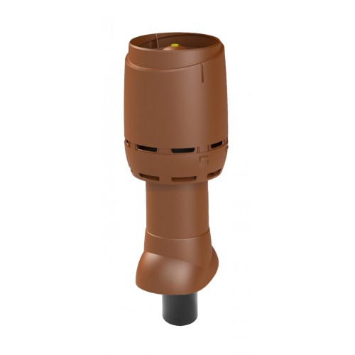 Вентиляционный изолированный выход канализационного стояка Vilpe FLOW 110P/ИЗ/350, RR 750 – терракот
