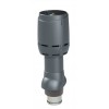 Изолированный вентиляционный выход VILPE FLOW 125P/IS/500, RR 23 – серый графит