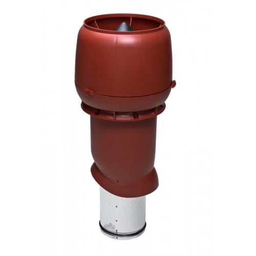 Изолированный вентиляционный выход Vilpe 160/ИЗ/500 + колпак, RR 29 – красный