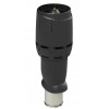 Изолированный вентиляционный выход VILPE FLOW 160P/ИЗ/700, RR 33 – черный