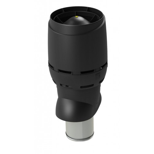 Изолированный вентиляционный выход FLOW XL-200/ИЗ/500, RR 33 – черный