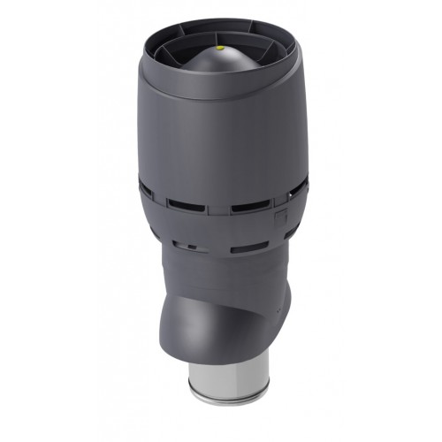 Изолированный вентиляционный выход FLOW XL-200/ИЗ/700, RR 23 – серый графит