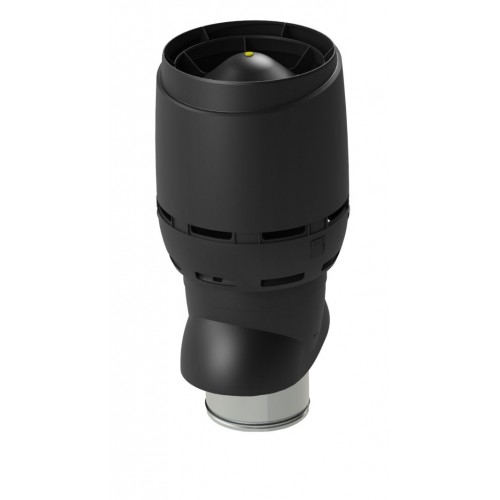 Изолированный вентиляционный выход FLOW XL-250/ИЗ/500, RR 33 – черный