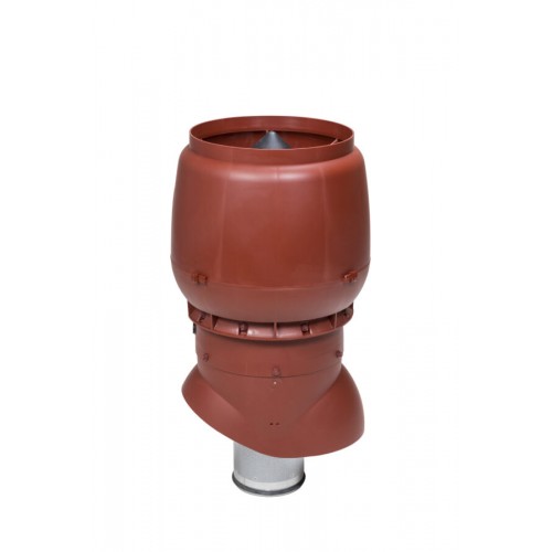 Изолированный вентиляционный выход Vilpe XL 160/ИЗ/500 + колпак, RR 29 – красный