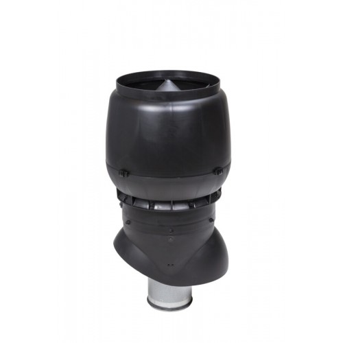 Изолированный вентиляционный выход Vilpe XL 160/ИЗ/500 + колпак, RR 33 – черный