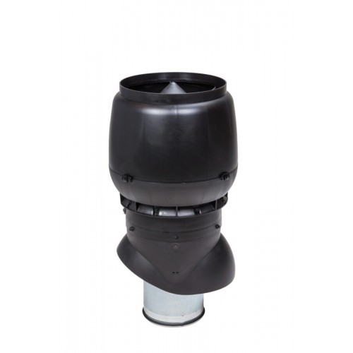 Изолированный вентиляционный выход Vilpe XL 200/ИЗ/500 + колпак, RR 33 – черный